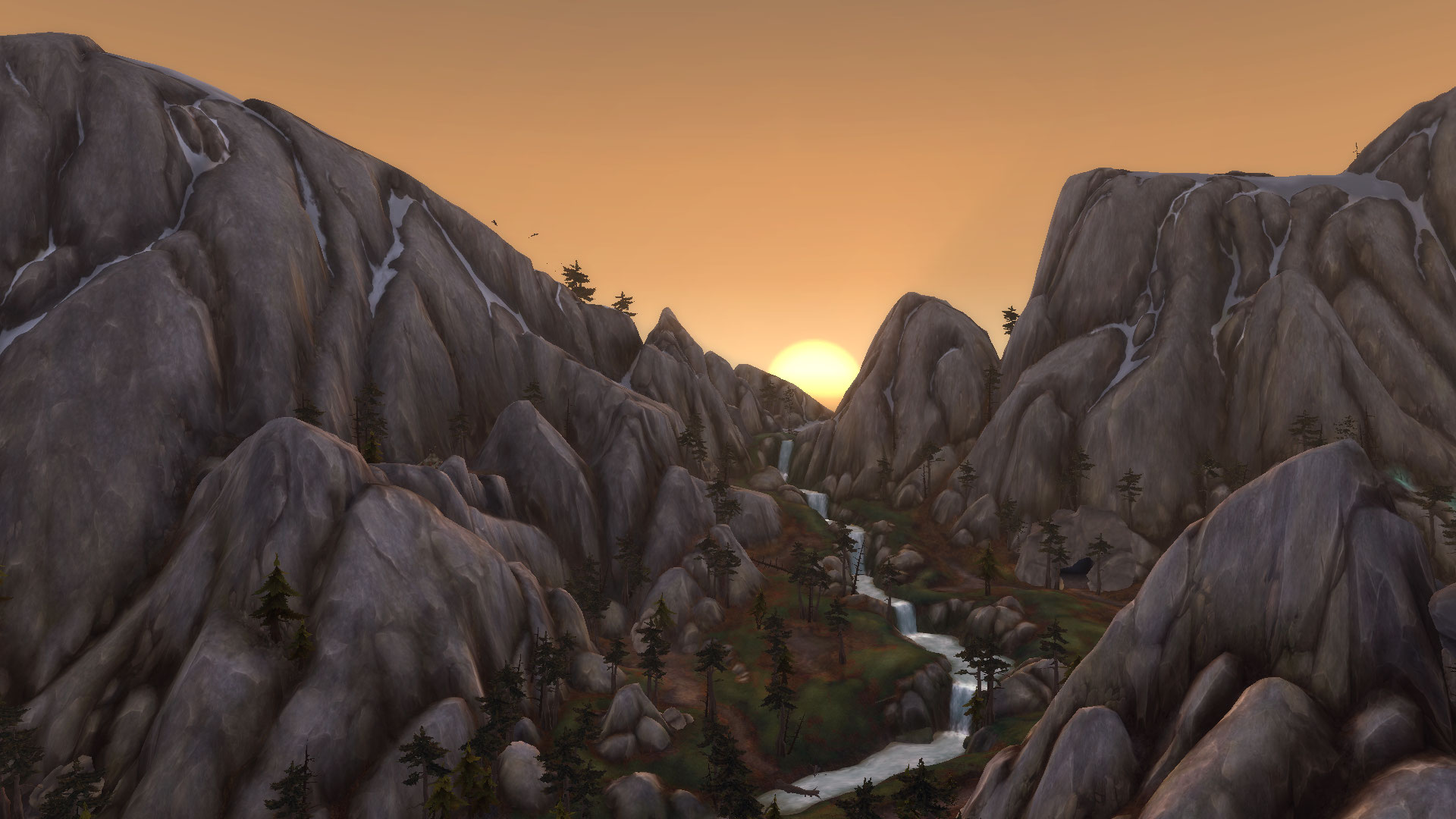 山苍水急至高岭魔兽7.0美图赏