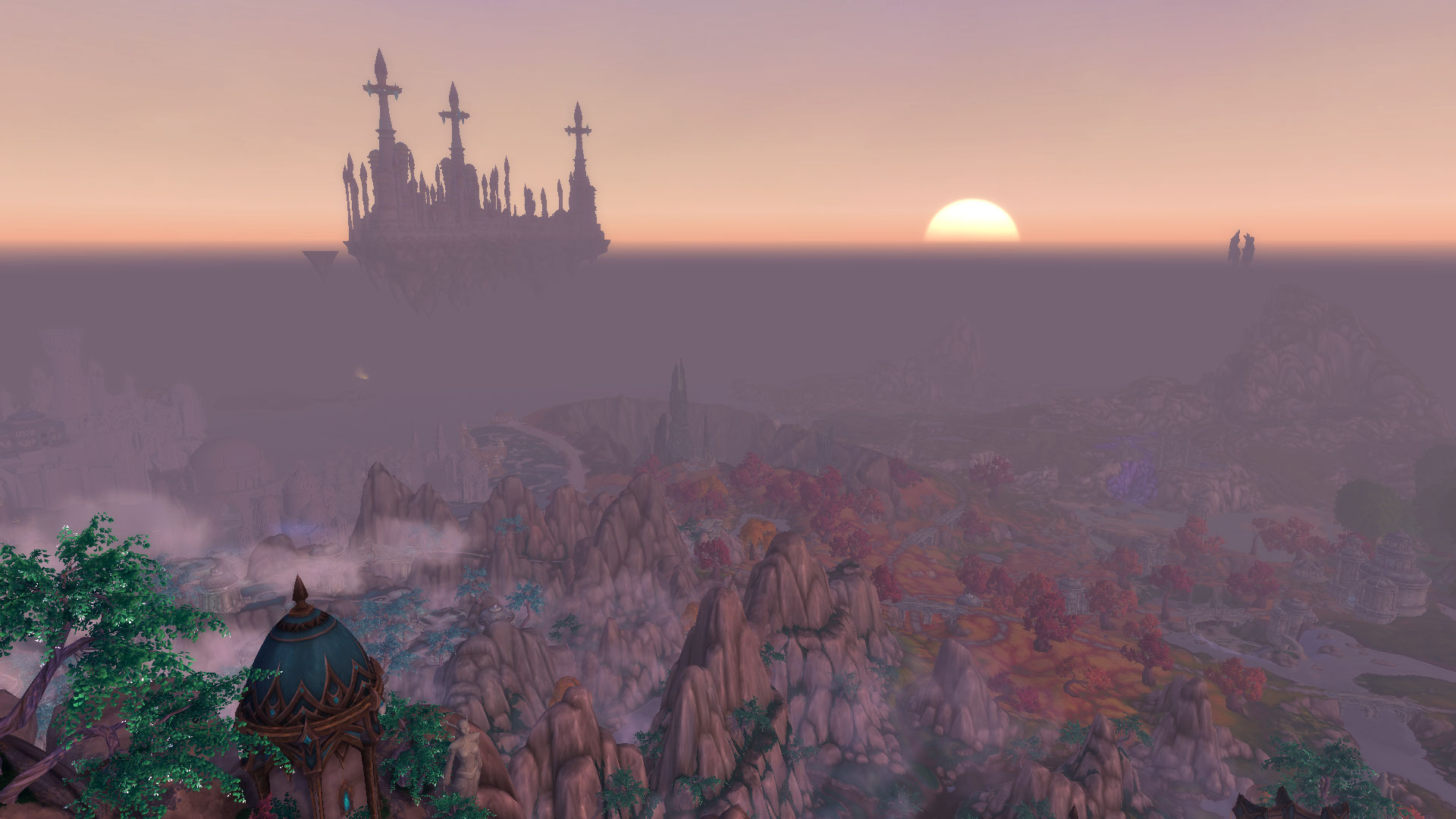 山苍水急至高岭:魔兽7.0军团再临美图导游赏析