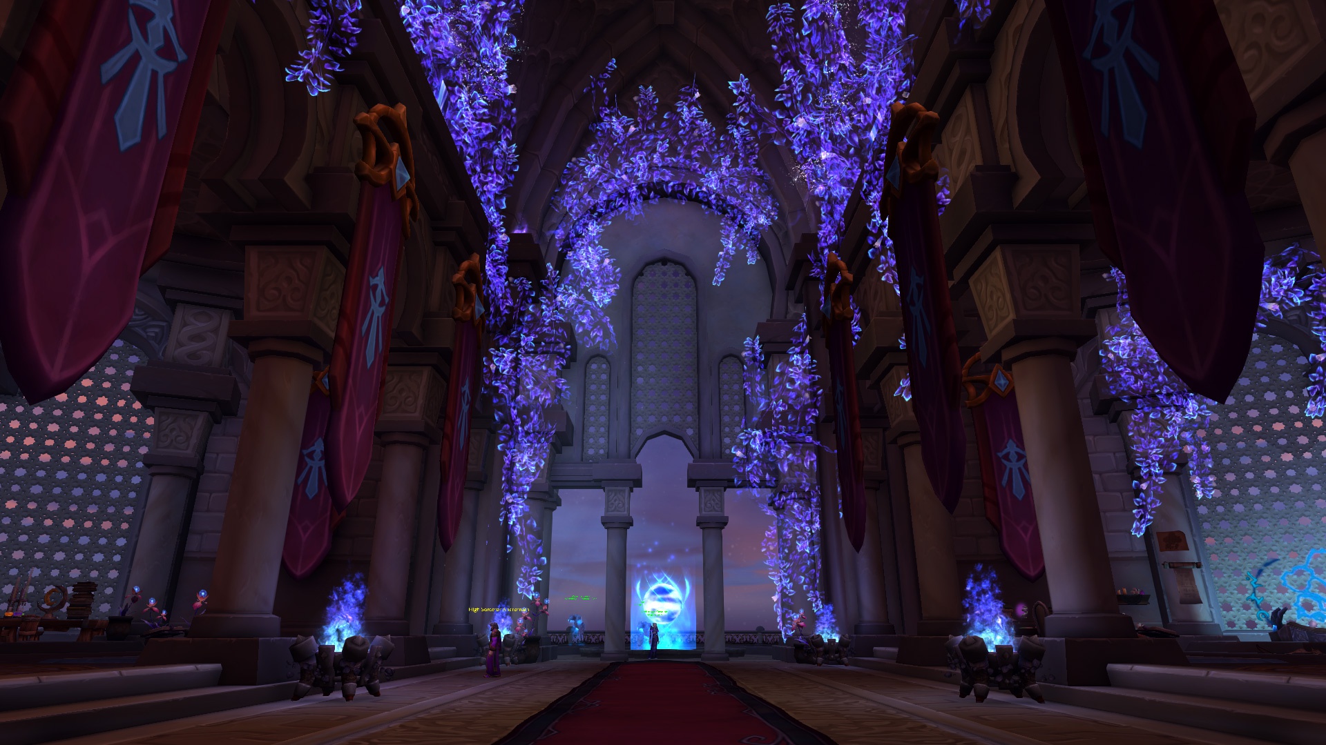 魔兽7.0职业大厅 DH德鲁伊法师牧师高清多图