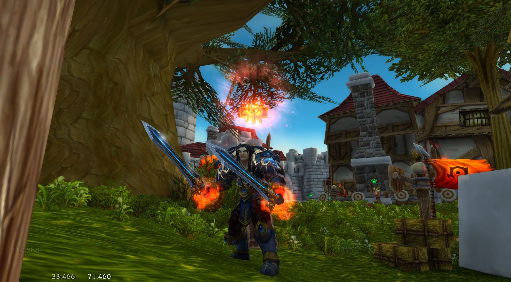 魔兽板甲幻化COS:暴风城瓦王瓦里安·乌瑞恩