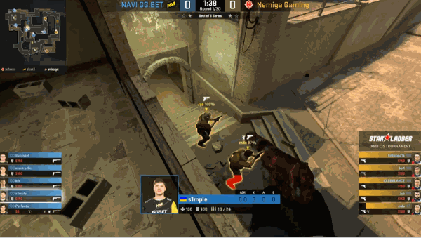 s1mple:“手槍四殺我也行”