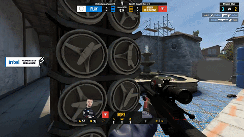 ropz大狙拿下残局