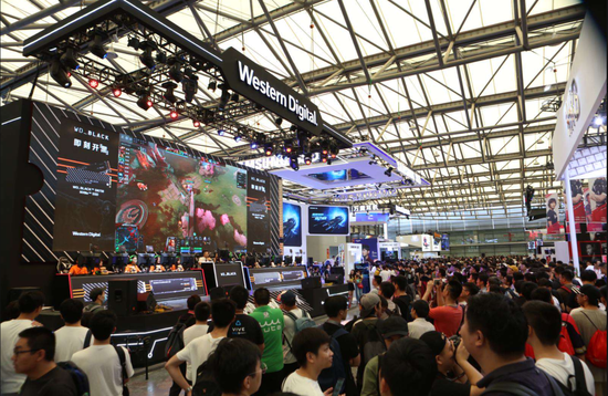 ����ȫ����Ϸ���� ��������Я����ר����ϷƷ��WD_BLACK����2019 ChinaJoy