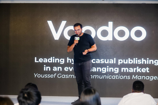 Voodoo市场经理&前发行经理Youssef Gasmi发表主题演讲