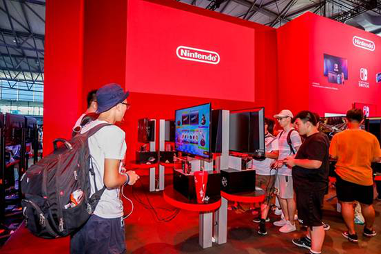 任天堂展区