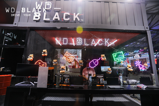 WD_BLACK展台狂欢，燃爆ChinaJoy 2021