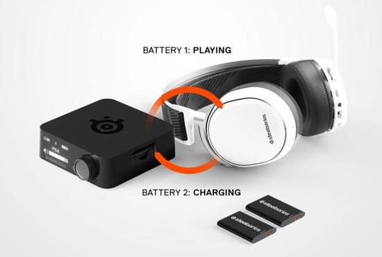 赛睿Arctis Pro系列冰川白首发 送Sensei310鼠标