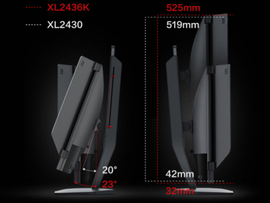 卓威XL2436K电竞显示器评测：职业级电竞显示器，演绎唯快不破