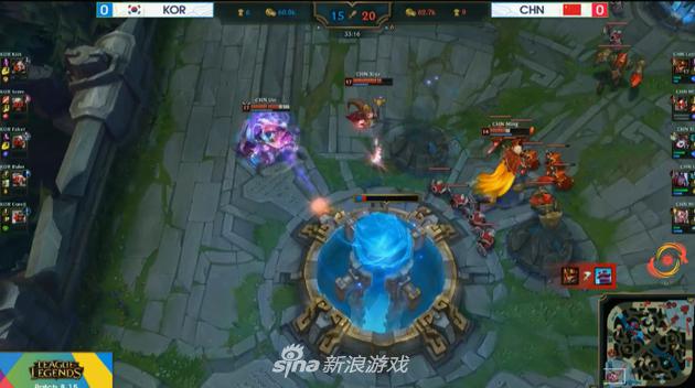 亚运会英雄联盟表演赛决赛:中国团队先下一城