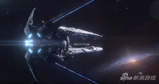 《质量效应：仙女座》最新的N7日预告片中出现了一艘飞船。