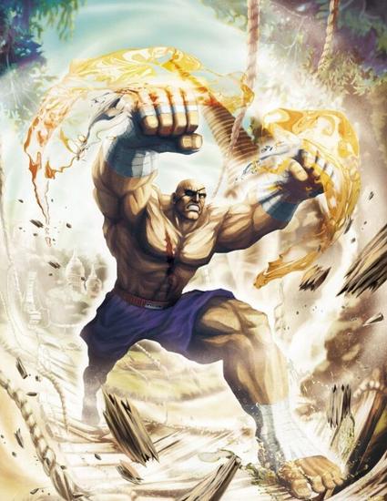 霸气十足的经典反派泰拳王沙加特