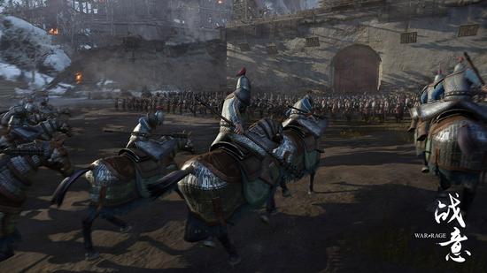 图5:武将带兵冲锋
