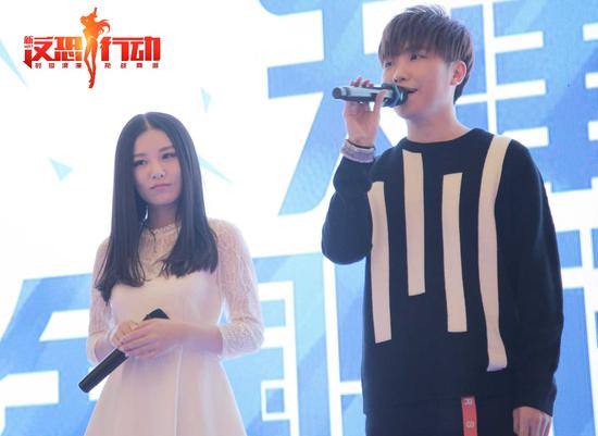 反恐行动代言人徐良本兮现场高清帅照_网络游