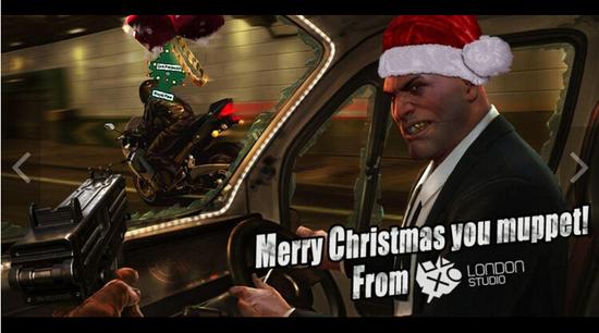 时值圣诞节，各家游戏厂商纷纷推出圣诞主题贺图