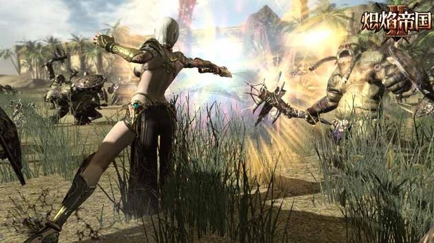 《炽焰帝国2》魔剑士魔法攻击