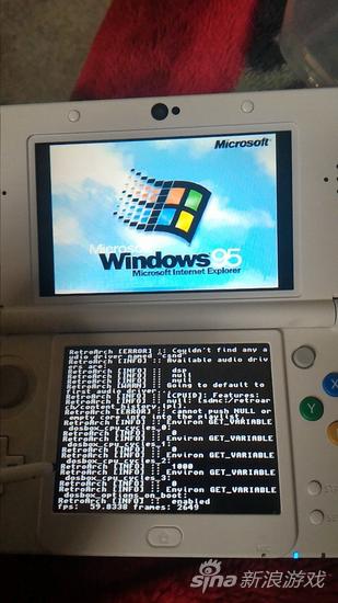 任天堂3DS还能跑windows95