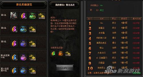 《传奇盛世》玛法魁首争霸赛