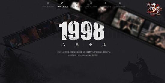 图3  1998年改编电影《风云雄霸天下》上映