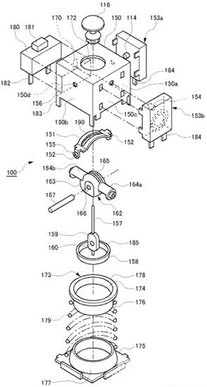 索尼申请掌机摇杆新专利