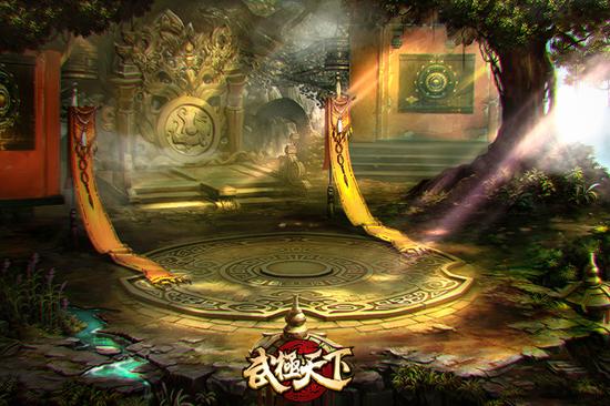 东方玄幻武侠之巅 武极天下世界观首曝_网络游