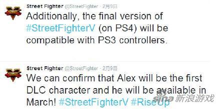 Alex参战 《街霸5》首个DLC角色将在3月配信
