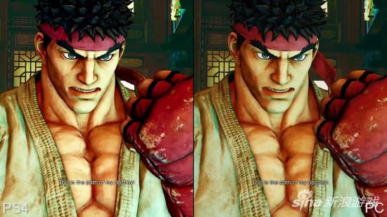 《街霸5》PS4与PC双版本对比 PS4无动态模糊_电视游戏-新闻_新浪游戏_新浪网