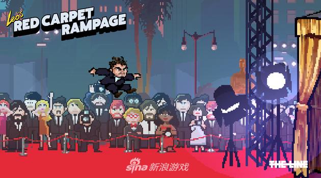 小李子拿小金人游戏《Red Carpet Rampage》