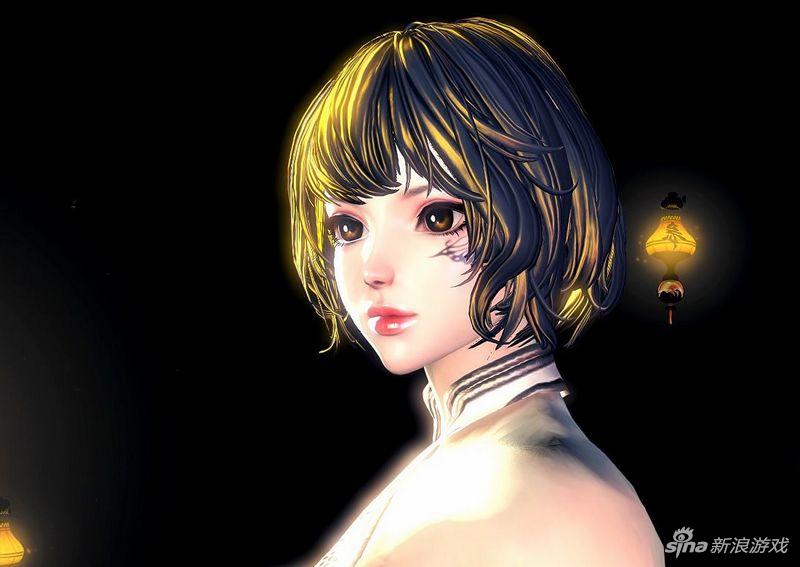 飒爽黑发 剑灵天族捏脸数据