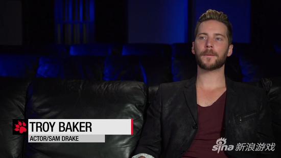 业界著名配音演员Troy Baker,山姆扮演者