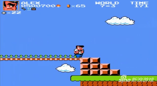 魂斗罗、洛克人竟穿越到FC版《超级玛丽》 血