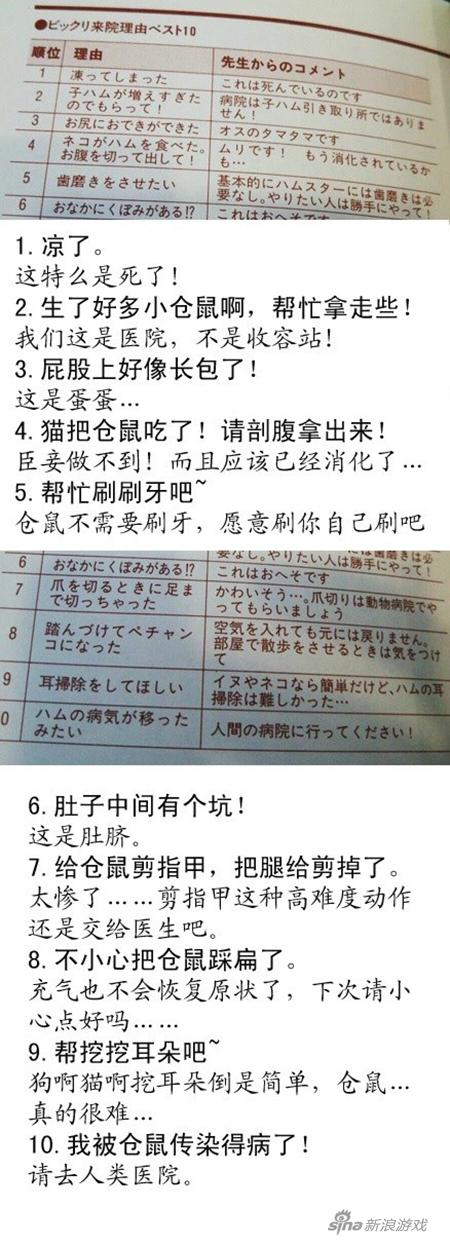 最后一条这智商应该将患者留宠物医院观察