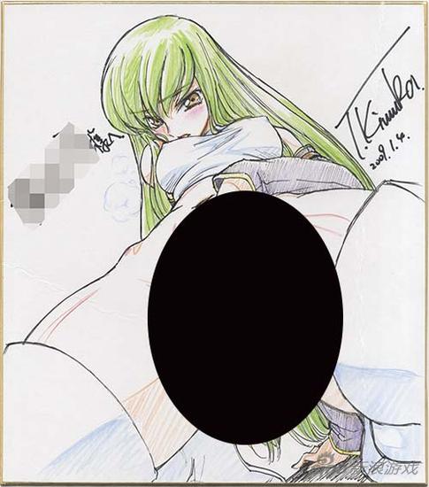 小黄图拍出80万 鲁鲁修画师绘制的H图拍出天