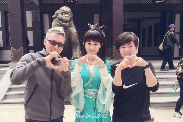诛仙电视剧赵丽颖片场照(点击查看原大图)