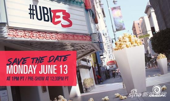 育碧E3 2016发布会时间公布