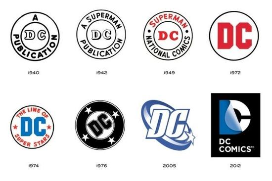 历代DC标志一览