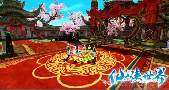 古风婚礼《仙侠世界》520我们结婚吧_页游新