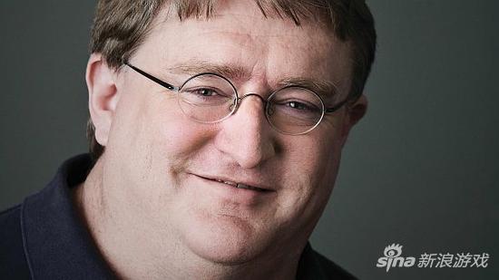 Valve的老大、Steam平台的缔造者Gabe Newell