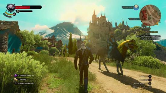 《巫师3》DLC“血与酒”引入了原版没有的画面技术