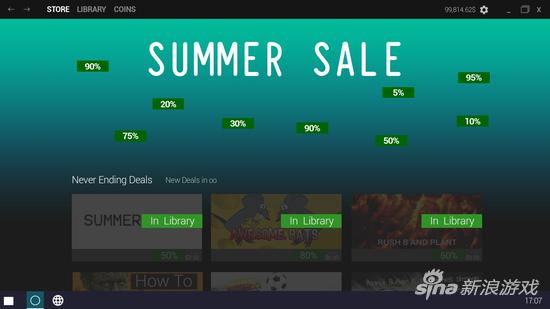 《夏季特卖》上架Steam商店 买买买不用花钱