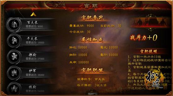 模拟历史官阶 号令天下莫敢不从