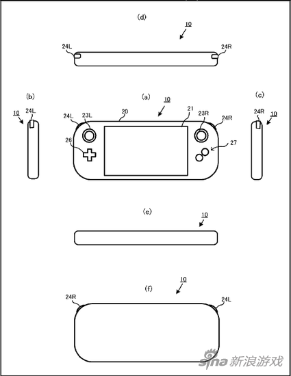 二月份曝光的手柄专利看起来很像WiiU Pad的改良版