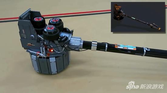 《守望先锋》火箭大锤乐高版 能挥舞不怕熊孩子