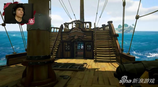 《盗贼之海》公开实机演示 沙盒海盗游戏