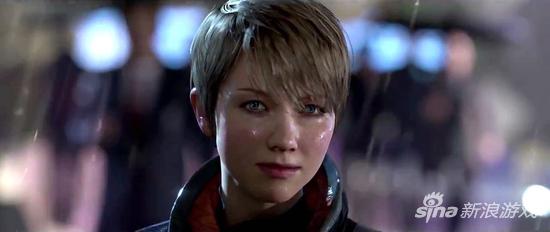 《底特律：我欲为人》以往宣传中的女性主角