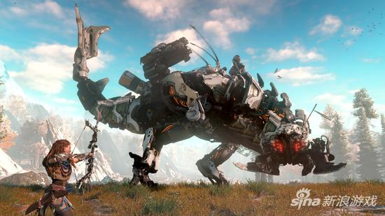PS4大作《地平线》E3试玩 荒野自由抓机械坐骑