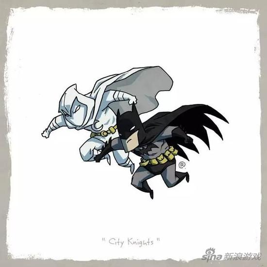 DC：蝙蝠侠 VS 漫威：月光骑士