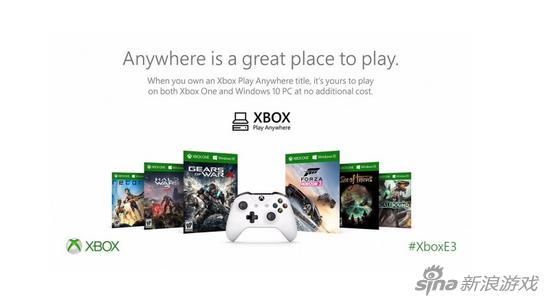 Xbox Play Anywhere消除了Win10与Xbox之间的最后一道壁垒