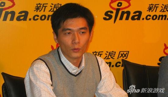 图为2003年的第九城市CTO孙涛，孙涛在2006年初离开九城创建了冰动游戏