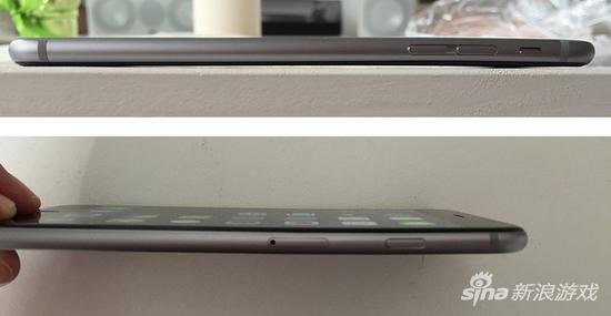 iPhone 6 Plus放在口袋中被坐弯