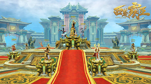 获得游戏中皇帝雕像的“冠名权”是各大公会共同的目标